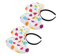 BESTYASH Costume De Clown D'halloween Pour Filles Bandeau Nœud Accessoire De Costume De Carnaval