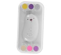 BESTYASH Coupe-ongles Led pour Bébé Électrique avec 6 Têtes de Meulage Opération Pratique Matériau Plastique, Batterie Lithium 150ma pour Couper et Polir les Ongles des Bébés