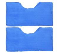 BESTYASH Coussin de cheville 2pcs en mousse bleue, dispositif de levage pour jambes et bras, protection anti-escarres pour patients alités en milieu