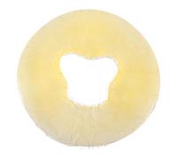 BESTYASH Coussin De Massage Silicone Pour Visage Oreiller Relaxant Avec Pour Thérapies Et Massages Salon De Têtière Et Confortable Jaune Imprimé