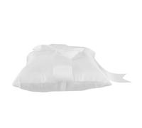 BESTYASH Coussin Porte-alliances Mariage Élégant avec Noeud Accessoire pour Cérémonie Convient Plage Jardin Intérieur