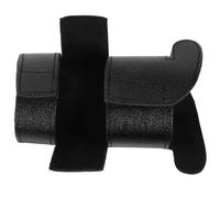 BESTYASH Couvercle de Piston de Trompette en Cuir Pu Noir, Garde de Trompette Confortable et Doux, Protection Élégante pour Trompettistes Lors de Diverses Performances