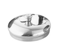 BESTYASH Couvercle de Tasse Acier Inoxydable Couvercle Poussière Rond pour Mugs Bols Accessoire pour Stockage une Utilisation Polyvalente