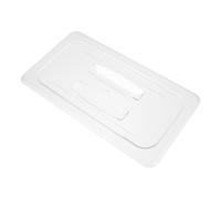 BESTYASH Couvercle en Acrylique Transparent avec Poignée, Design Multifonctionnel et Dimensions Standardisées pour Bac Gastronorme 1/3 pour Restaurants et Hôtels