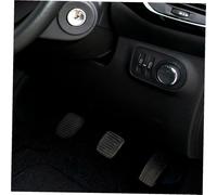 BESTYASH Couvre-pédale de Frein Caoutchouc Résistant Aux Intempéries Antidérapant pour Voiture Installation Rapide Protection pour Pédales de Frein et Embrayage