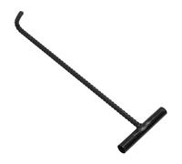 BESTYASH Crochet de Levage Robuste Acier T pour Plaque Égout Outil Portable Multifonction pour Ouverture et Déplacement Résistance Élevée Compatible avec Divers Couvercles Usage