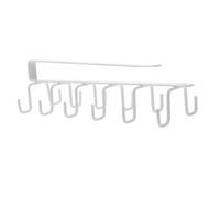 BESTYASH Crochet Porte-Tasses Mural en Fer Blanc Support sous Meuble sans Perçage Rangement la Cuisine pour Mugs et Ustensiles Organiseur Suspendu Optimisant Espace Vertical Accessoire