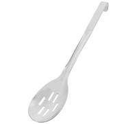 BESTYASH Cuillère de Service Acier Inoxydable Perforée avec Crochet Cuillère à Fentes Légère pour Cuisine Restaurant Buffet et Banquet