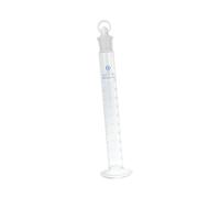 BESTYASH Cylindre de Mesure Verre avec Base Large Antidérapante Cylindre Gradué Précis pour Laboratoire École et Recherche Chimique