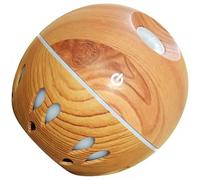 BESTYASH Diffuseur d'Arômes Mini Humidificateur à Brume, Humidificateur Air Décoratif en Bois Ajouré, Diffuseur Silencieux Prêt à L'Emploi pour Espaces Intérieurs et Voyages