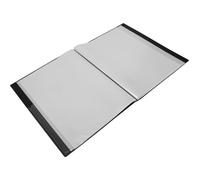 BESTYASH Dossier de Partitions Musicales A4 pour 80 Pages avec Pince, Finition Mate en Abs, Design Élégant et Simple, pour Organisation et Rangement de Partitions de Chorale