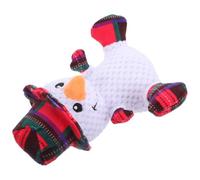 BESTYASH en Peluche Douce pour Petit Chien, Design Festif de Flocon de Neige, pour Activités D'intérieur et Cadeau de Noël
