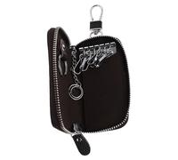 BESTYASH Étui pour Clés de Voiture Portefeuille avec Fermeture Éclair Pochette Multifonction pour Monnaie et Cartes Mini Porte-clés pour Femme