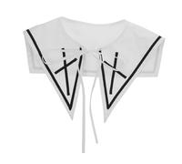 BESTYASH Faux Col pour Femme Blanc Amovible Cols Détachables pour Chemisiers Robes et Vêtements Décontractés pour Fêtes Événements