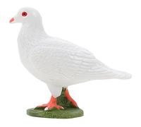 BESTYASH Figurine de Colombe Décorative Plastique Statue Oiseau Lifelike pour Décoration de Jardin Balcon et Cour Accessoire de Jardin pour Créer Un Univers Féérique
