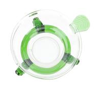 BESTYASH Filtre Infuseur à Thé Verre Résistant à Haute Température Maille Fine pour Cuisine Domestique Passoire à Thé avec Manche Design Délicat et Déformation Accessoire Unique