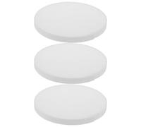 BESTYASH Filtres à Poussière D'ongles Blancs en Plastique et Tissu Non Tissé 3pcs Remplacement Facile Ongles pour Aspirateur de Table Manucure