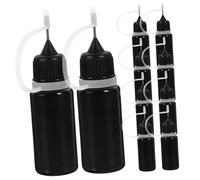 BESTYASH Flacon Souple Applicateur De Colle Lot De 20 Pointe Fine Pour Diy Pour L'artisanat Précision Flacons Rechargeables En Plastique