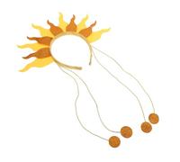 BESTYASH Flame Headband With Beaded Chains For Women And Lightweight Carnival And Year S Party Accessory For Halloween