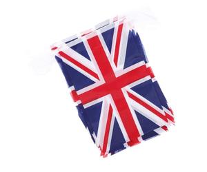 BESTYASH Guirlande de Drapeaux Union Jack, Drapeau Suspendu du Royaume-uni, Polyester, Décoration de Fête, Accessoire Photo, Thème Patriotique, pour Fêtes et Jours Fériés