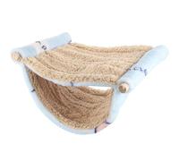 BESTYASH Hamac Double Couche Lit Confortable et Chaud pour Petits Animaux en Peluche Facile à Installer pour Hamster et Cochon d'Inde la Cage
