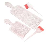 BESTYASH Kit De Coloration Cheveux Avec Peigne Balayage Pinceau Mèche Et Hair Foiling Paddle Pour Domicile Et Salon Facile à Utiliser Séparateur De Mèches Pour Coloration Précise