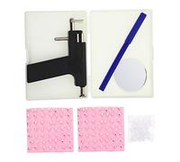 BESTYASH Kit de Piercing en Acier Inoxydable Petit Perceur Oreilles et Nez Boucles D’oreilles Corps Unisexe Usage Professionnel Personnel