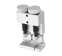 BESTYASH Kit D'extraction Maillons Montre Double Broche en Métal Argenté, Outil Réglage Bracelet Acier, pour Réparation Montre Homme et Femme, Usage Maison et Voyage, Format Compact