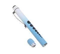 BESTYASH Lampe Stylo D’Inspection LED en Alliage D’Aluminium Noir Lumière Blanche Intense Rechargeable Ergonomique pour Examens Buccaux Orl et Oculaires - Outil Portable pour