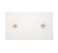 BESTYASH Linceul D'autel en Lin Blanc Brodé, Tissu Liturgique pour Communion et Sacrements, Nappe D'autel Sacramentelle avec Coutures Renforcées, Entretien Facile, Usage Religieux