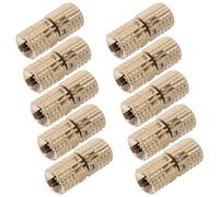 BESTYASH Lot de 10 Charnières Invisibles en Cuivre 8 MM Charnières Cylindriques pour Boîtes à Bijoux et Meubles Cuisine Ouverture 180° Silencieuse Quincaillerie de Porte Cachée pour