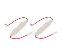 BESTYASH Lot De 2 Fusibles Haute Tension Micro-ondes 10a Porte-fusible Résistant Accessoires Pour Four à Micro-ondes Remplacement Professionnel