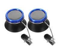 BESTYASH Lot de 2 Loupes à Clipser sur Lunettes 20x en Alliage D'aluminium Loupe de Réparation Montres et Bijoux, Outil D'inspection Précision pour Collectionneurs et Seniors, Lentille