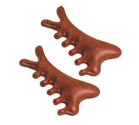 BESTYASH Lot De 2 Peignes De Massage Pour Le Cuir Chevelu Antipelliculaires Anti-Accumulation Grattoir Manuel Masseur Pour Le Cuir Chevelu Peigne Pour Femme Peigne Médicamenteux