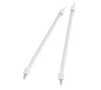 BESTYASH Lot De 2 Tubes Chauffants En Quartz 23 Cm, Remplacement De Chauffage Électrique Haute Température Pour Radiateurs, Ampoules De Chauffage Halogènes, Usage Intérieur Et Extérieur