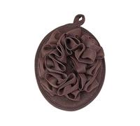 BESTYASH Lot De 3 Boules De Bain Éponge Filet à Bulles 3 Couleurs Kaki Café Foncé Rose Foncé Douce Suspendue Pour Nettoyage Corporel Et Détente Salle De Bain