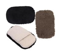 BESTYASH Lot De 3 en CRIN De Cheval Brosse À Chaussures De Cirage pour Pieds Cirage Brosse De Nettoyage pour Bottes Cireuse À Chaussures Kit Couleur Aléatoire