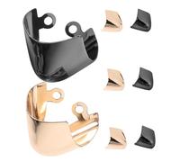 BESTYASH Lot De 4 Paires D'embouts De Rechange Pour Chaussures À Talons Hauts, Décoratifs En Métal, Protections Anti-coups De Pied Pour Un Usage Quotidien