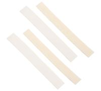BESTYASH Lot de 4 Pièces de Feutrines Blanches Auto-adhésives pour Clés D'instruments à Vent, Accessoires Réduisant Bruit et Friction pour Clarinette et Flûte