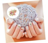 BESTYASH Lot De 4 Tranches De Fruits En Céramique Souple Pour Nail Art Motifs De Fruits Décorations D'Ongles DIY Fruits Nail Art Fruits Fruits Résine Colorée