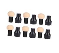 BESTYASH Lot De 6 Houppettes De Maquillage Souples Mousse Effet Champignon 6 Pièces Poudres Fond De Teint Usage Humide Et Sec Poignée Coffret Femmes Maison Et Institut