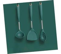 BESTYASH Louche de Cuisine Silicone avec Manche Inox Confortable pour Soupe Porridge et Riz Ustensile de Cuisine et Facile à Nettoyer