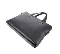 BESTYASH Mallette de Rangement pour Ordinateur Portable en Cuir Pu Imperméable, Paquet Business Noir Pratique et Élégant pour Activités Professionnelles