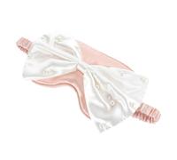 BESTYASH Masque de Perles avec Nœud Cache Yeux Occultant pour Réparateur pour Voyage Maison