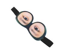 BESTYASH Masque De Sommeil Avec Lunettes Design Parodique Imitant Un Homme Léger Et Confortable Pour Voyages Et Maison