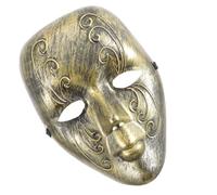 BESTYASH Masque VéNitien Vintage IntéGral Doré Pour Carnaval Et SoiréE DéGuiséE Accessoire De Bal Masqué Confortable Et ÉLéGant Pour Femme