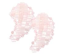 BESTYASH Masque Yeux En Jade Lune Lot De 2 Rafraîchissants Relaxant Unisexe Pour Sommeil Voyage Spa Visage