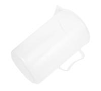BESTYASH Mesureur Huile Moteur avec Poignée Verre Doseur Transparent Gradué Multi-usage pour Liquide et Carburant Récipient de Mesure et Réutilisable