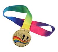 BESTYASH Metal Climbing Awards - 2.8" Winner Medals with Ribbons - First Place Trophy for in Climbing Activities and Trekking Competitions