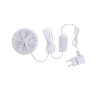 BESTYASH Mini Laveuse à Turbine Portable à Vibration Ce Nettoyage Écologique sans Chauffage, Compacte Pliable en Abs pour Voyage D’affaires et Usage Personnel Adaptée aux Sous-vêtements